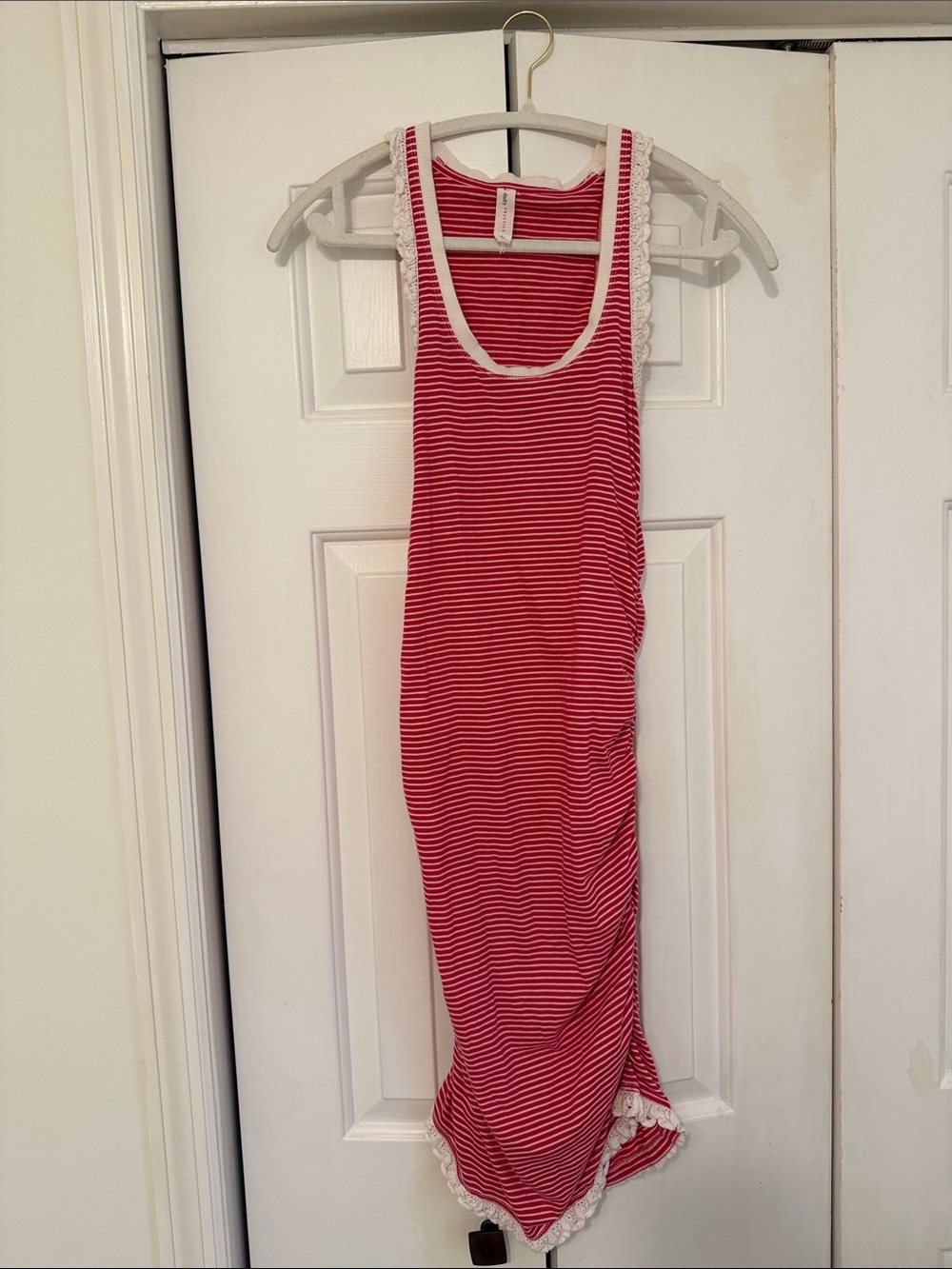 Anthropologie Daily Practice Day Trip Ruffled Mini Dress